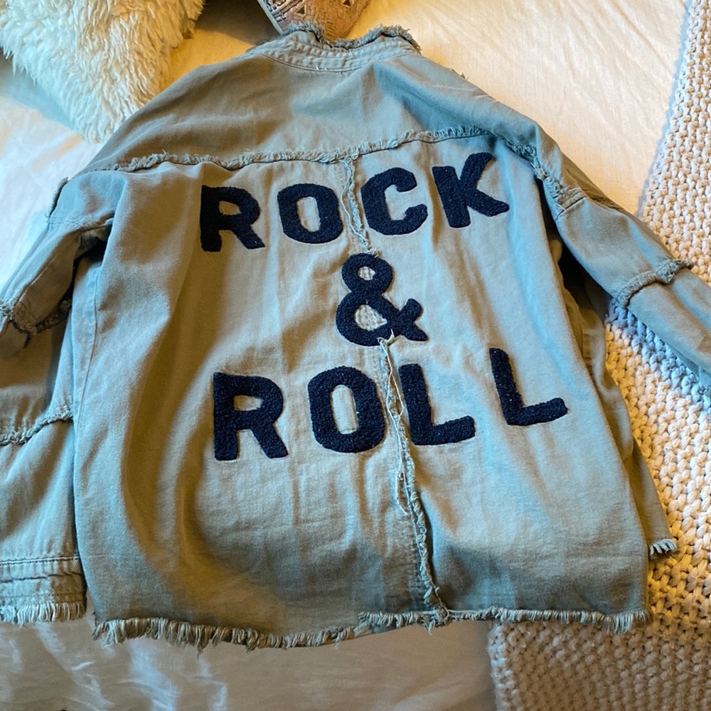 Boyfriend “rock and roll” jacket